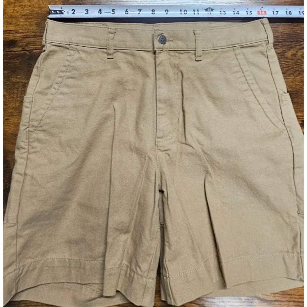 Patagonia Stand Up Organic Cotton Casual Chino Beige Shorts Men's 32x7